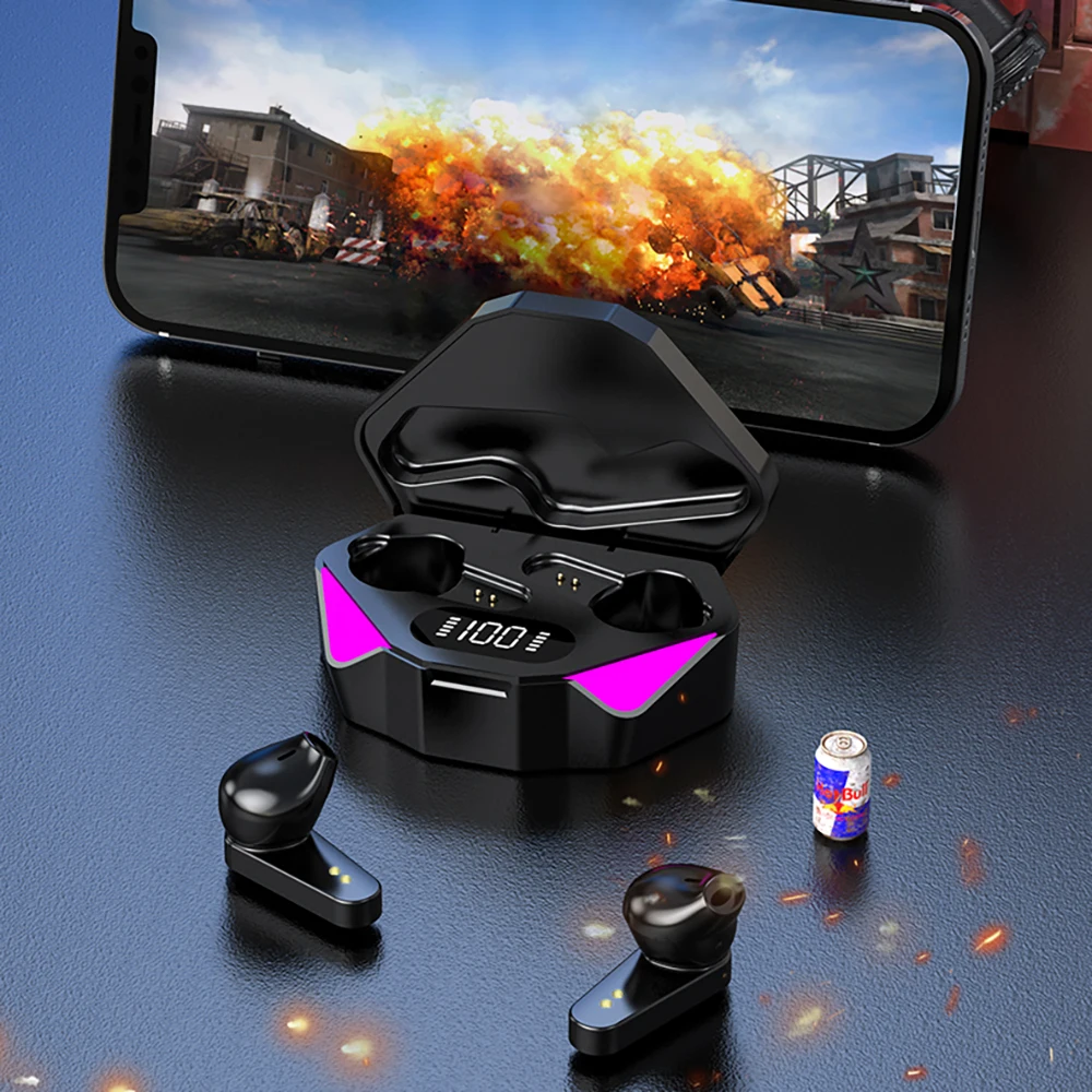 Беспроводная игровая Bluetooth-гарнитура X15 для киберспорта с низкой задержкой