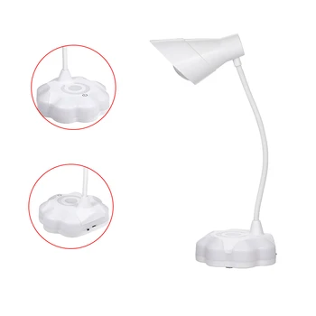 

Table Lamp, Three Modes Led By Tapered Bendable Neck, Table Lamp Touch Switch, LED Table Lamp, Reading Lamp