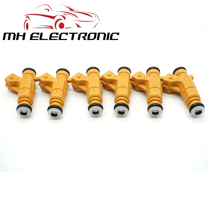 MH Электронный высокое качество 0280156102 топливных форсунок для Porsche turbo 955 4.5L V8 turbo 2003 2004 2005 - Цвет: 6 pieces