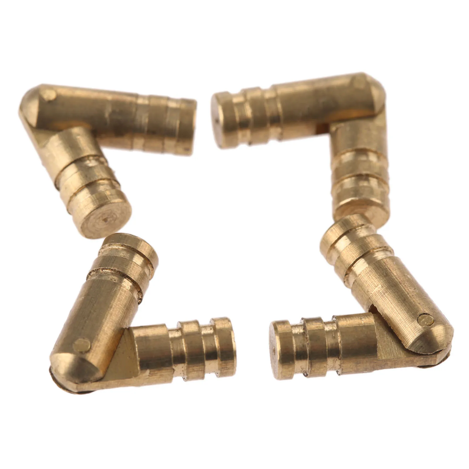 

4Pcs Copper Barrel Hinges Cylindrical Hidden Cabinet Concealed Invisible Brass Hinges For Furniture Hardware