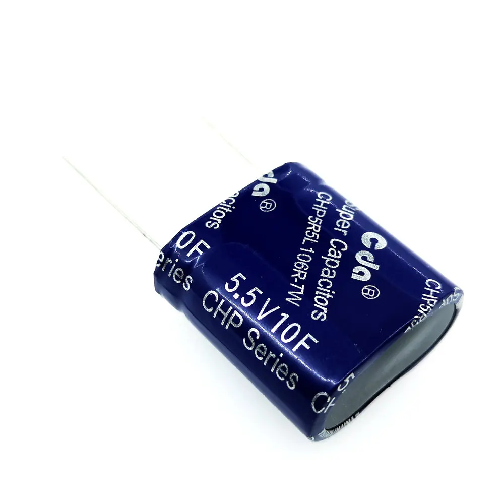 1 шт. 5,5 В 10F 5.5V10F супер конденсатор фарад конденсатор комбинированного типа 13X26,5X26 мм