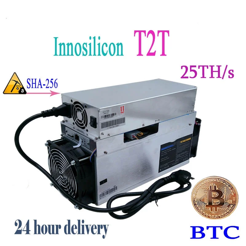 Новый Asic Bitcoin Miner Innosilicon T2T 25T sha256 BTC BCH T2T 25TH/S экономичный Майнинг сервер корабль в течение 24 часов Новый Asic Bitcoin Miner Innosilicon T2T 25T sha256 BTC BCH T2T 25TH/S экономичный Майнинг сервер корабль в течение 24 часов