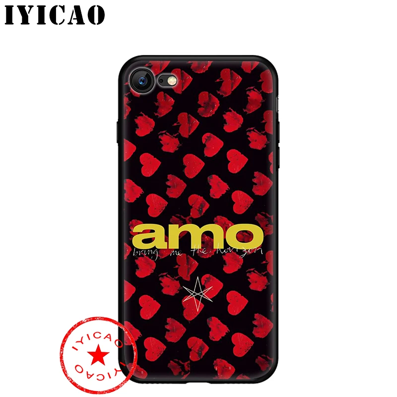 Мягкий чехол IYICAO The bring me horizon BMTH для iphone 11 Pro Xr Xs Max 6 6s 7 8 Plus 5 5S Se, силиконовый TPU 7 Plus - Цвет: 6