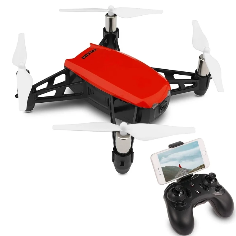 Visual Following Me Four-Axis 720P WIFI Real Time RC Drone Model 2.4G Dual Camera Optical Flow Gesture Photo Smart RC Helicopter