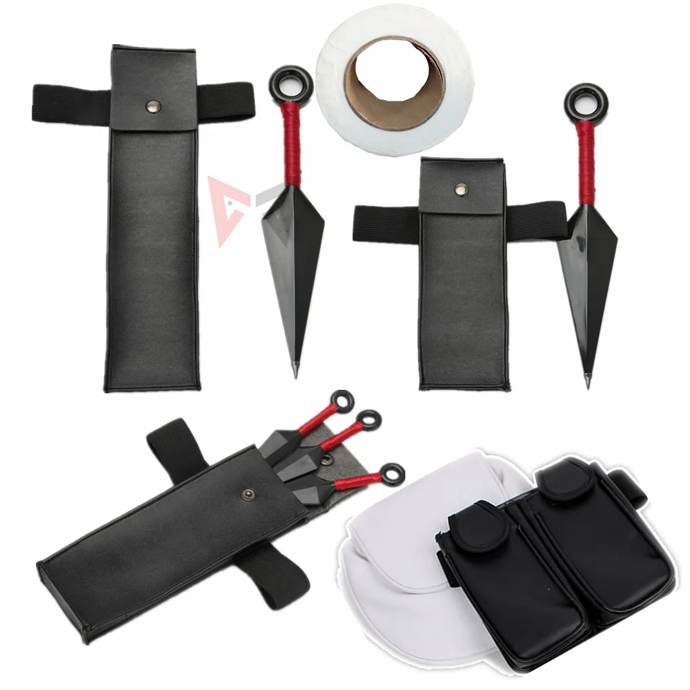 Athemis сумка на ногу Kunai бандаж Kakashi BORUTO Uzumaki Uchiha Sasuke Haruno Sakura Sarada hyushga Hinata косплей
