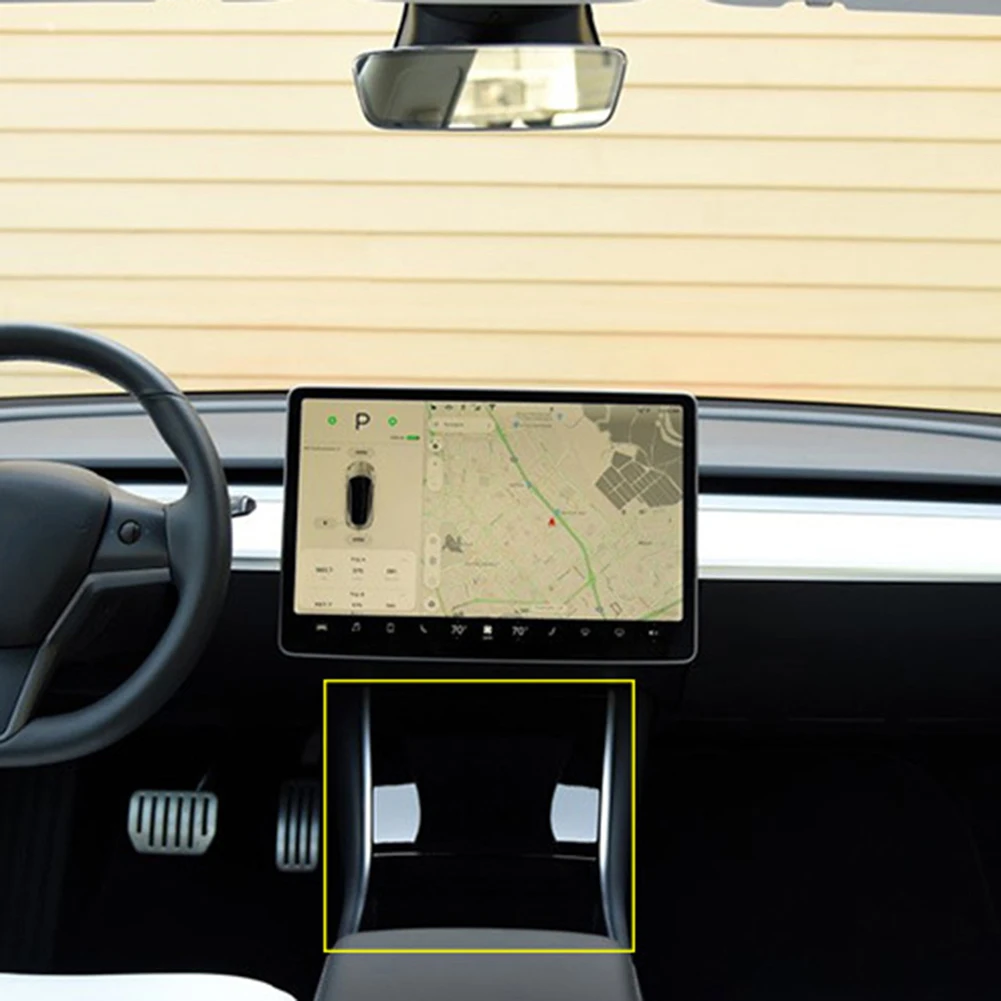 Панель центральной консоли накладка наклейка панель для Tesla модель 3- интерьер