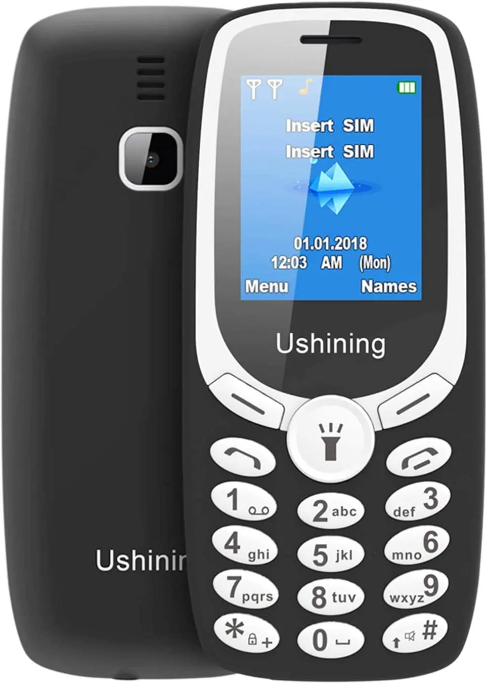 Оплатите разблокированный простой мобильный телефон для пожилых людей GSM 2G SIM Free