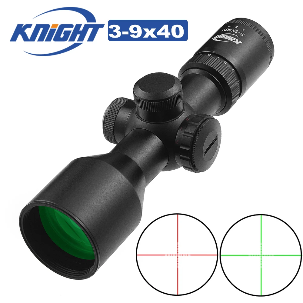 3-9x40 Riflescopes Compact Scope Mil dot Reticle Hunting Scopes for Airgun/Rifle Hunting Sight