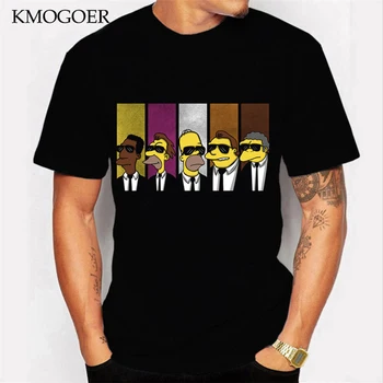 

Reservoir Simpsons Euro Size 100% Cotton Men'S T-Shirt Summer New Arrival Streewear Tshirt Homme Women Tee