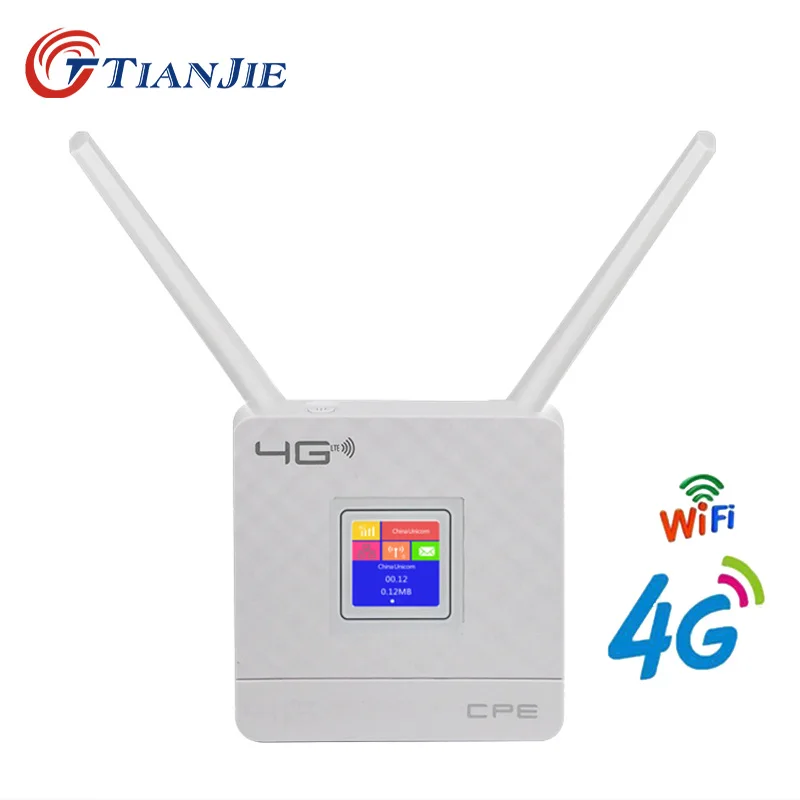 Wi Fi роутер с поддержкой 4G LTE CPE 300 Мбит/с|Беспроводные роутеры| |
