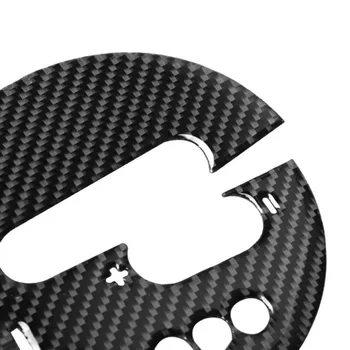 

2pcs Carbon Fiber Style Black Interior Gear Shift Box Panel Cover Trim Automotive Interior Stickers For Nissan 370Z 09-20