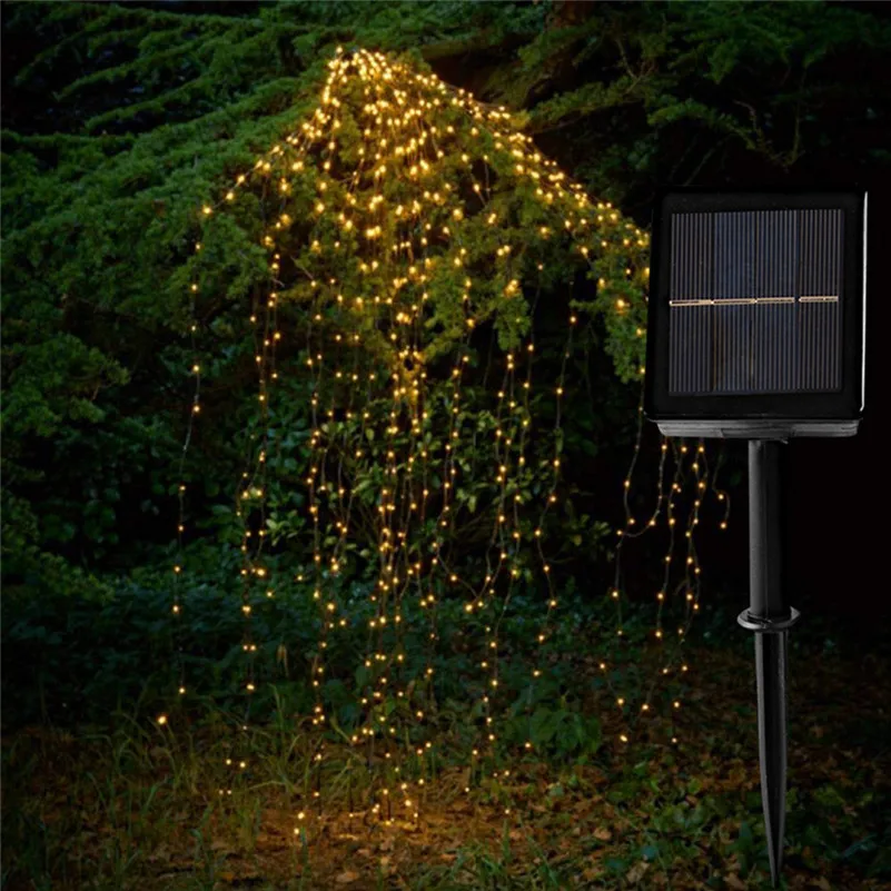 Outdoor Solar Powered String Light Christmas Party Lamp 2M 200 LED #4G02 (17)