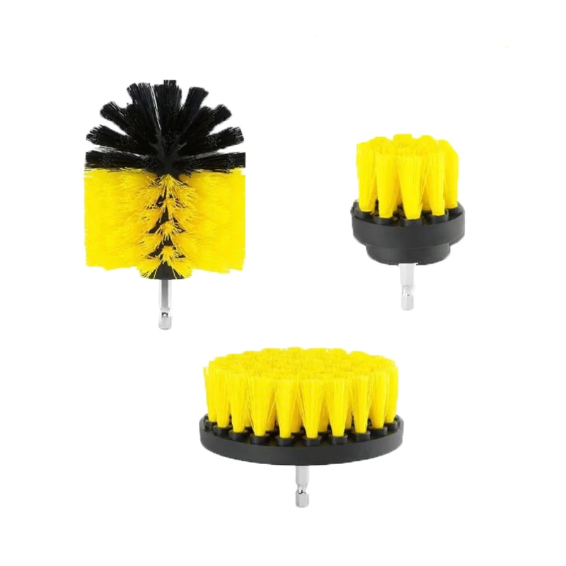 OTOOLSION Power Drill Scrubber Brush Drill Brush Cleaning Brush For Bathroom Car Tires Carpet Tub Tile Leather 23.545 Inch
