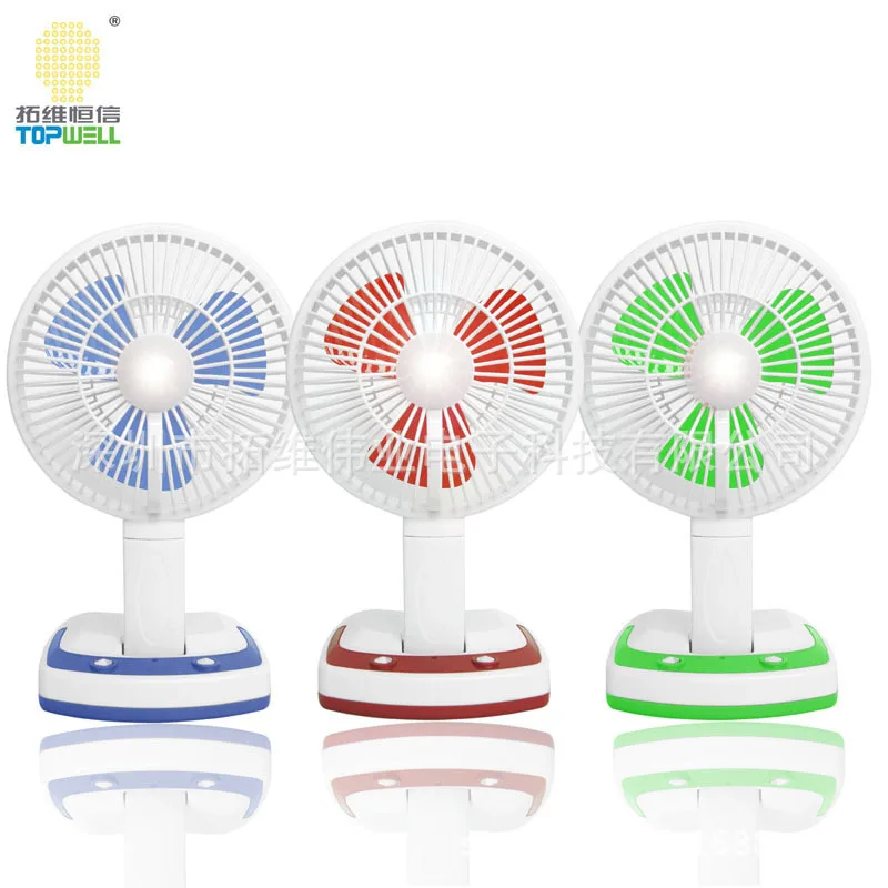 

Multi-functional Creative LED Fan Light Rechargeable Fan Light for Camping Outdoor Indoor Fan Lights
