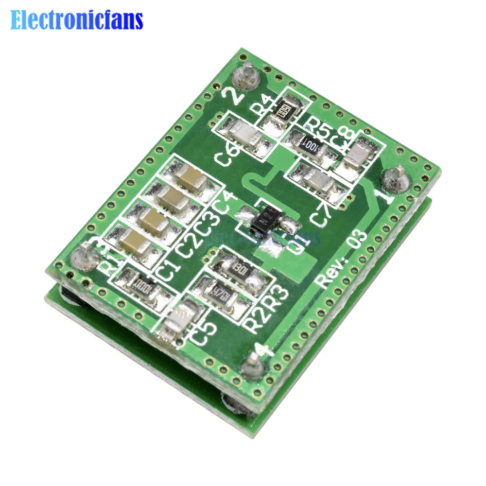 DC 6-40V LV002 Doppler Radar Microwave Sensor Switch 8-15M Detector Board For Corridor Aisle Garage Induction | Электронные