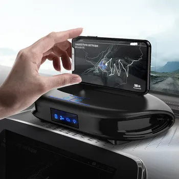 

Solar Car Air Purifier with Mobile Phone Stand Double Turbine Vehicle Air Cleaner HEPA Filter Car Aroma Diffuser For Car Home Of