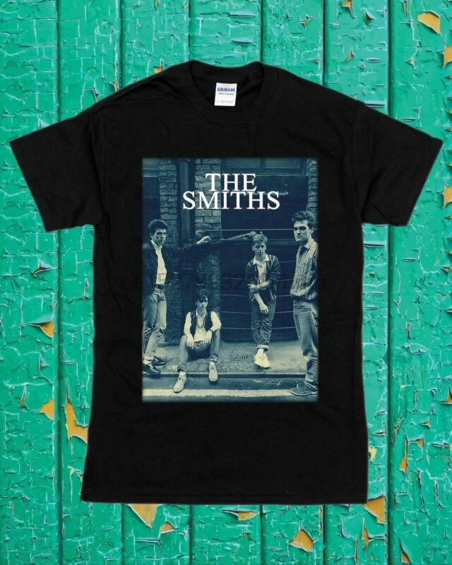 Футболка с винтажным рисунком Smiths The | Мужская одежда