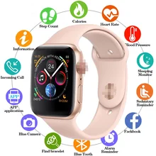 Смарт-часы 44 мм PK IWO 8 PLUS Bluetooth Smartwatch Series 4 siri для Xiaomi huawei samsung ios Apple iphone 5 6 7 8 X XS MAX XR