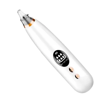 

Electric Blackhead Remover Durable Pore Cleanser Household Multifunctional Beauty Instrument for Women Female (White)