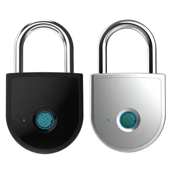 

S10 Bluetooth APP/Fingerprint Unlock Smart Keyless Lock Waterproof Security Garage Door Case Padlock Smart Home Homekit