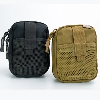 Survival Pouch Outdoor Medical ifak MINI Size IFAK Traini Bag/Package Tactical First Aid Bag Medical Kit Bag Molle EMT Emergency 2