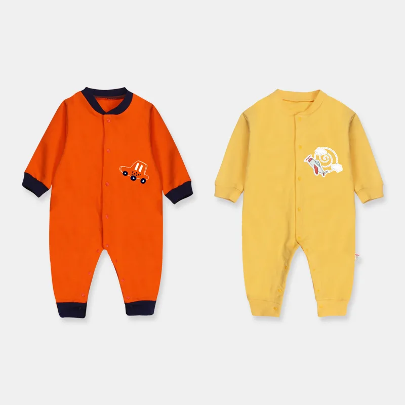 

Spring And Autumn New Style 2018 BABY'S Cardigan Romper a Generation of Fat 0-1-Year-Old Crawling Clothes Currently Available Wh