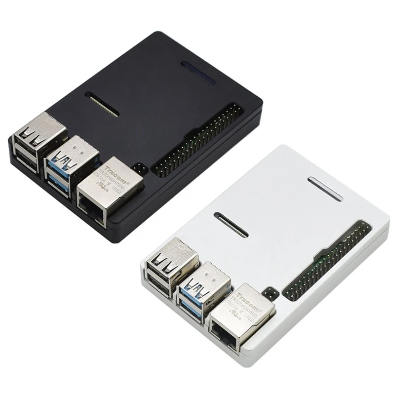 Для Raspberry Pi 4 Модель B алюминиевый сплав чехол металлический с ЧПУ охлаждающий Ультратонкий корпус теплоотвод для Raspberry Pi 4B только