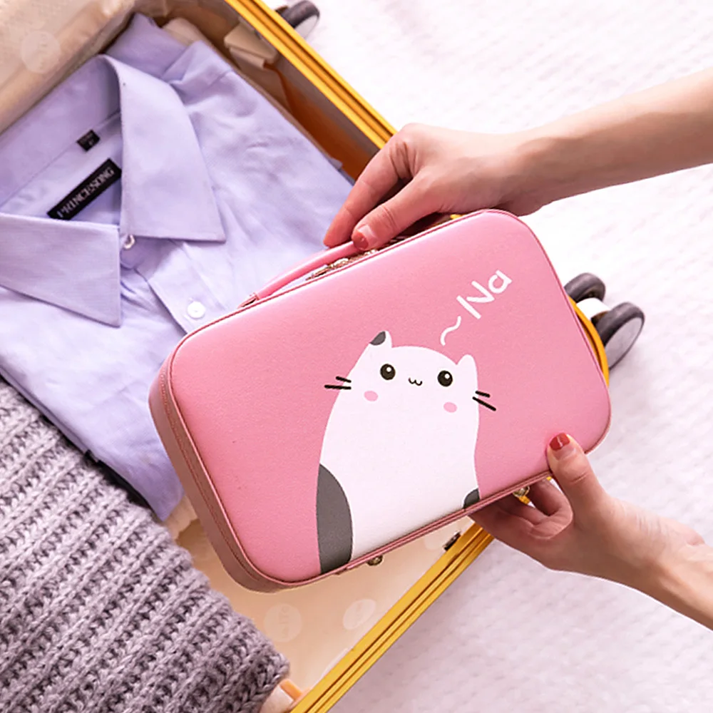 Косметичка косметичка чехол для макияжа чехол|cosmetic case leather|cosmetic makeup boxmakeup box |