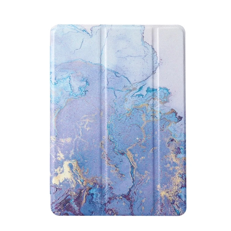 

Marble Style Silicone Soft-shell Stand Back Cover For iPad Air1 2 iPad Pro 10.5 Mini 5 Tablet Case for New iPad 9.7 iPad 2 3 4