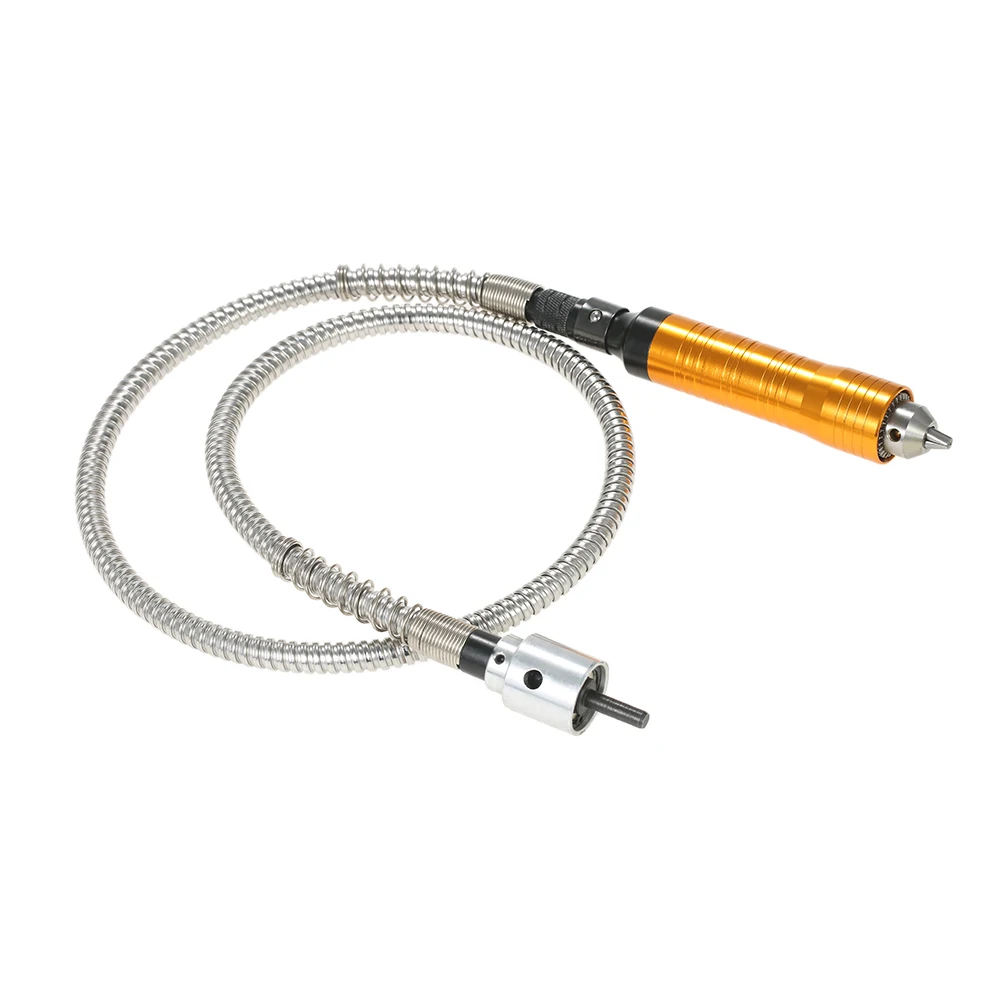 

6mm Rotary Grinder Tool 110cm Flexible Flex Shaft Tube 0-6.5mm Handpiece for Style Electric Drill Rotary Tool Accessory