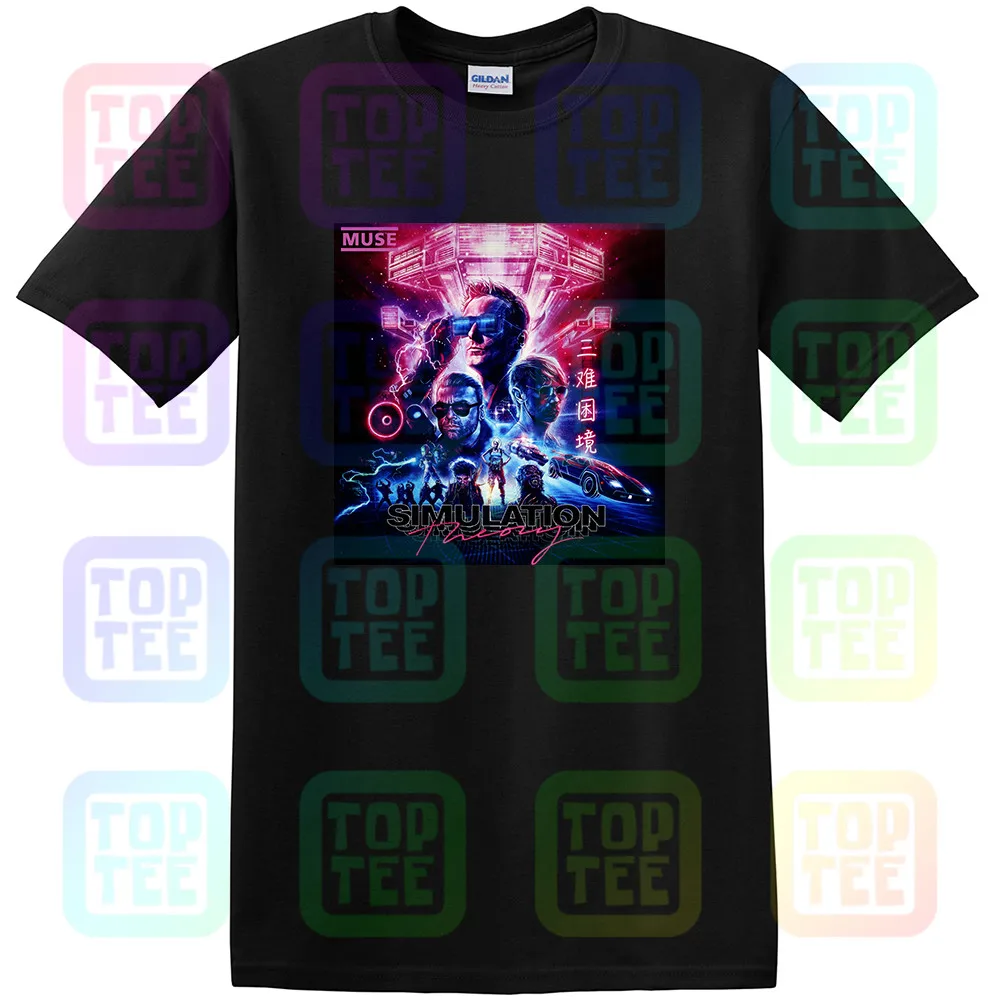 

MUSE SIMULATION THEORY T-SHIRT XS-5XL UNISEX FREE SHIPPING NEW ALBUM MUSIC