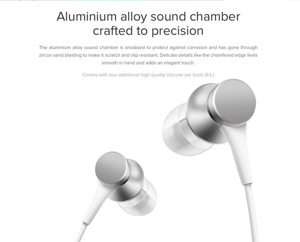 Original New package Xiaomi Piston 3 Earphone Mi Fresh 3.5mm In-Ear earphone For samsung Xiaomi huawei Type C Earphones with Mic