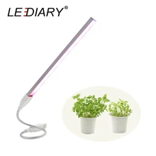 Светодиодный iary USB Светодиодная лампа для выращивания растений 5V 2,5 W 4,5 Вт, соответствующий европейским стандартам по ограничению на использование опасных материалов в производстве полный спектр УФ лампы завод гидропоники Системы овощи цветы, растущие