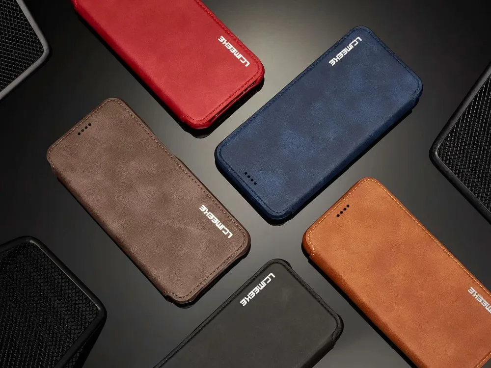 Чехол-бумажник с откидной крышкой для samsung S8, винтажный бизнес-Чехол-книжка, кожаный магнитный чехол с отделением для карт, чехол для samsung Galaxy S8 Plus S9