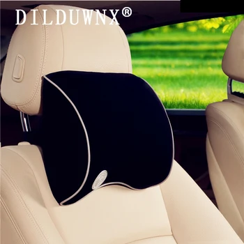 

DILDUWNX 1 pcs Car Headrest Seat Head Neck Rest Massage Memory Foam Cushion Neck Guard Car Interior Supplies