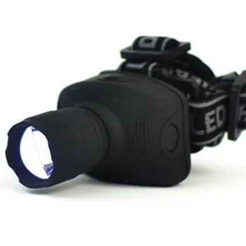 

Outdoor tools. Headlights glare zoom LED searchlight hunting night fishing lights riding long shot head wearing miner's lamp