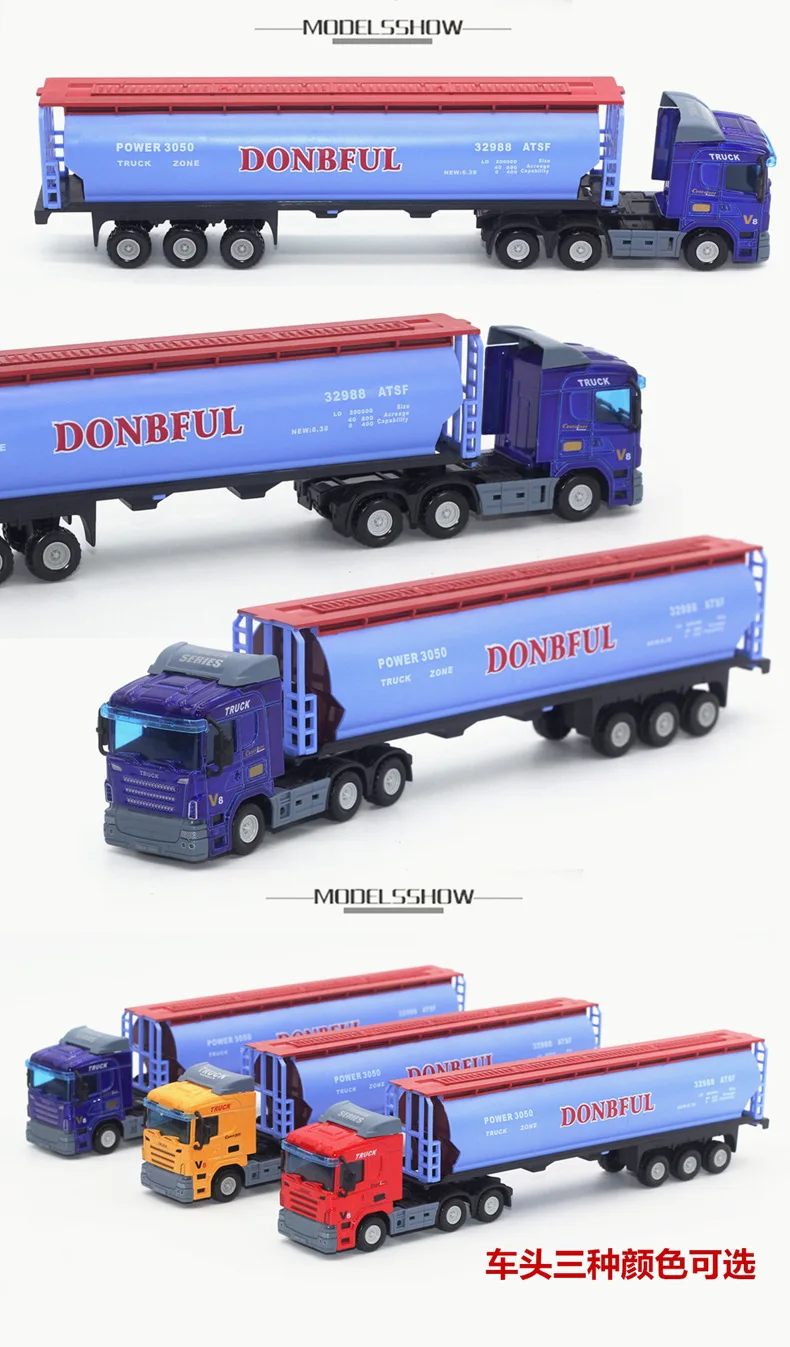 1: 48 6-Европейский Стиль грузовых Игрушечная модель грузовика Scania модель контейнер из сплава Модель автомобиля