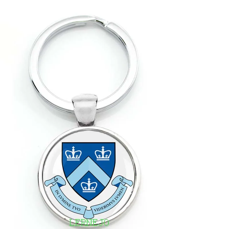 Harvard University Massachusetts Institute of Technology cornell university Famous Colleges logo keychains Support customization