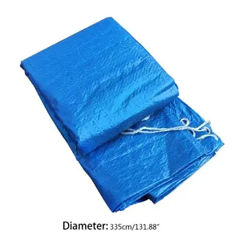 

Round Pool Cover Protector Outdoor Dustproof Rainproof Pool Protection Poncho X7YD