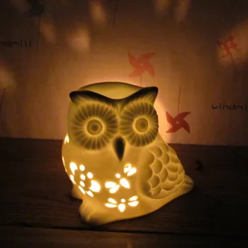 

Owl Aromatherapy Furnace Creative Hollow Home Decoration Ceramic Aromatherapy Furnace
