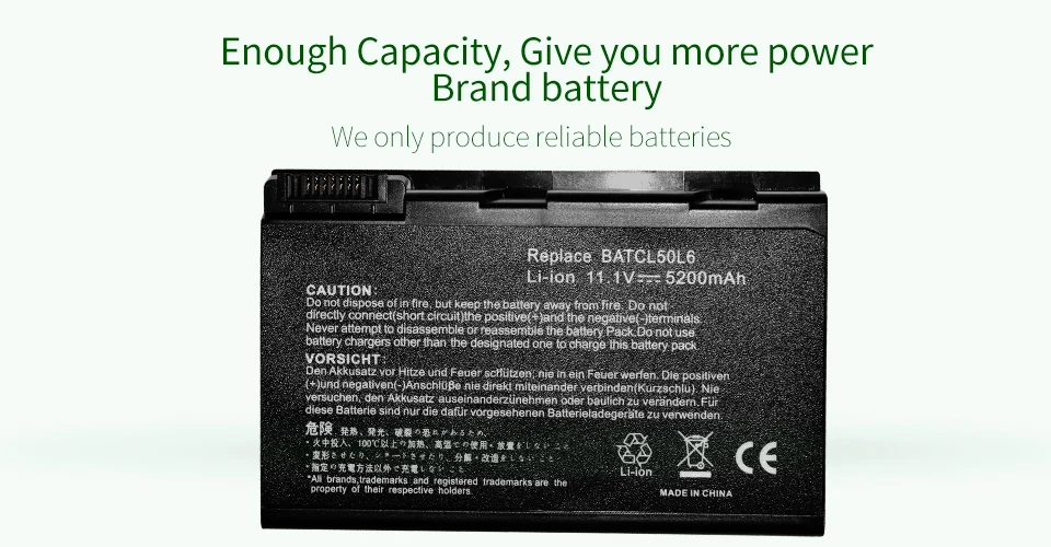 ApexWay 4400 мАч аккумулятор для ноутбука acer Aspire 3100 3103 3690 4551 4551G 4738G 5100 5110 5510 5515 5610 5630 5632 5650 5680