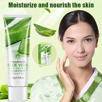

Aloe Vera Soothing Moisture Gel Refresh Moisturizer Essence Gel 40g QP2