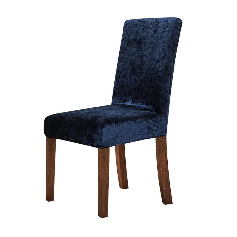 Velvet Stretch Chair Covers Stretchable Spandex Dining Chair