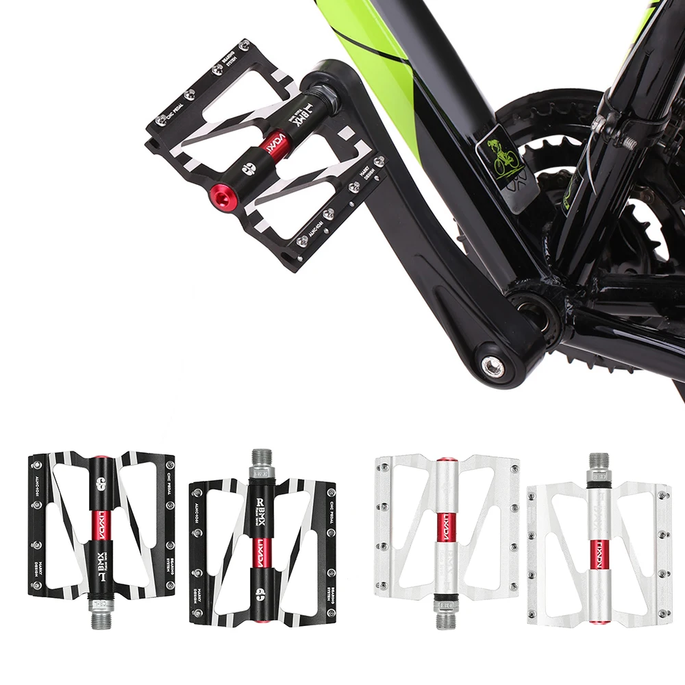 Lixada велосипедные педали MTB горный велосипед педали на платформе легкий алюминиевый обработанный на станке с ЧПУ сплав велосипедные полые педали