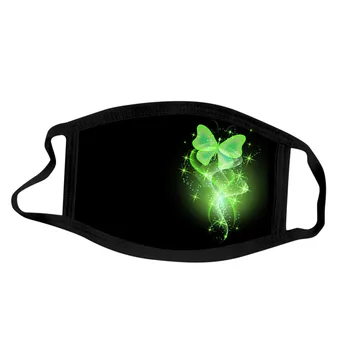 

1Pcs Unisex Adult Butterfly Mouth Masks Protection Dustproof Washable Breathable Earloop Face Mask mascarilla reutilizable