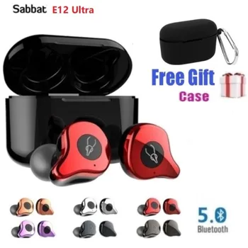 

Sabbat E12 Ultra TWS Bluetooth v5.0 aptX Earphone Sports HiFi Stereo Earbuds Noise Reduction Wireless Earphone PKx12 Dropshippig