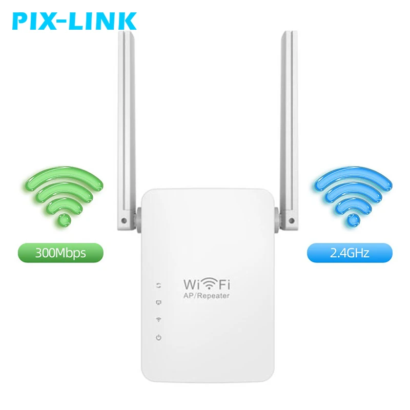 Wi Fi маршрутизатор PIXLINK WR13 300 Мбит/с 2 антенны|Беспроводные роутеры| |