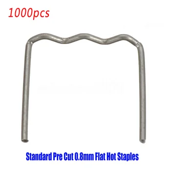 

Supplies Flat Hot staples Standard Stainless Steel 0.8mm For Plastic Repair