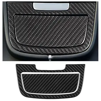 

2Pcs Left Hand Drive Center Console Ashtray Panel Cover Trim Frame for Porsche Cayenne 2018 Car Styling Carbon Fiber