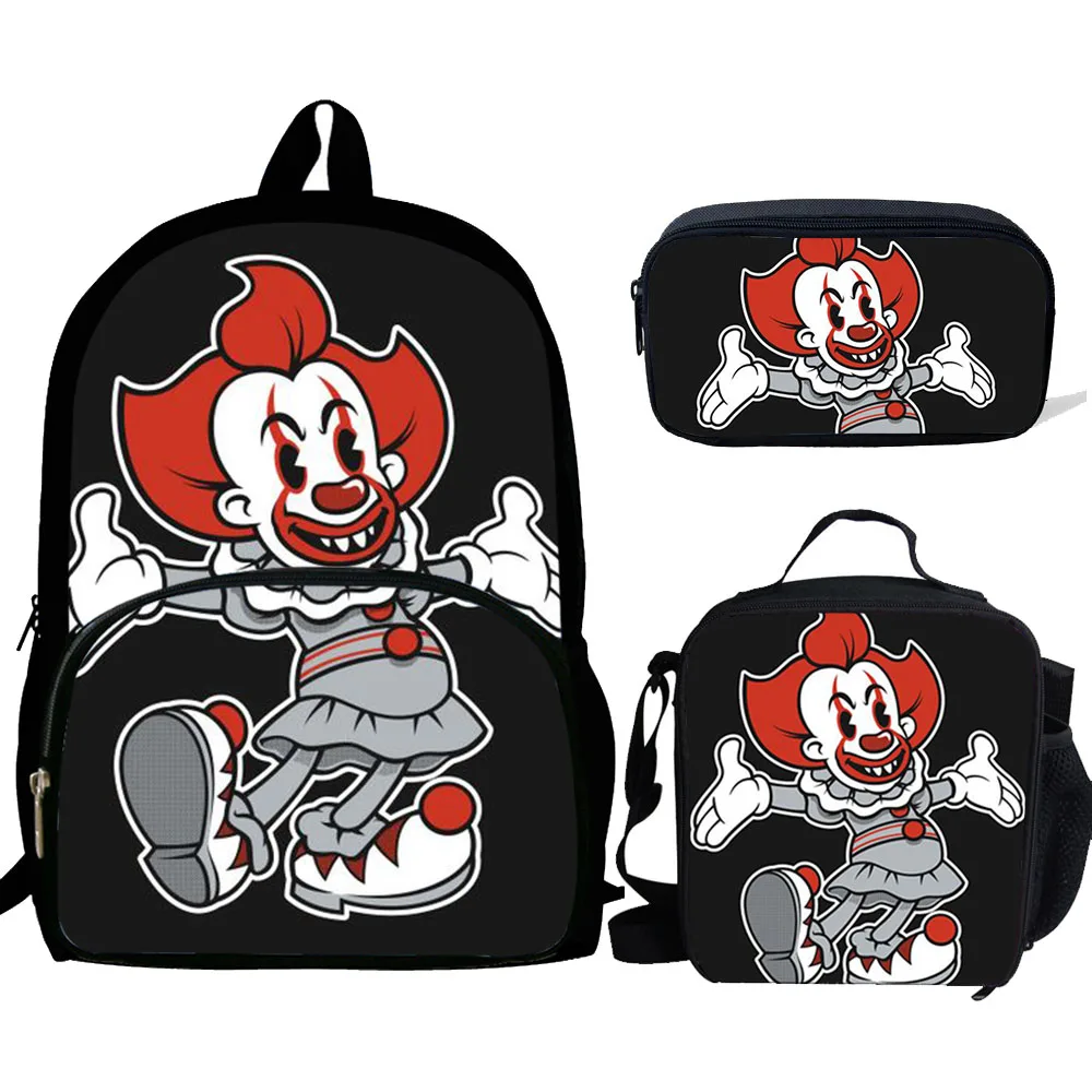 3-pezzi-borsa-set-ragazzi-bambini-scuola-zaino-per-ragazzo-bookbag-studente-cartone-animato-pagliaccio-zainetto-bambini-penna-matita-borsa